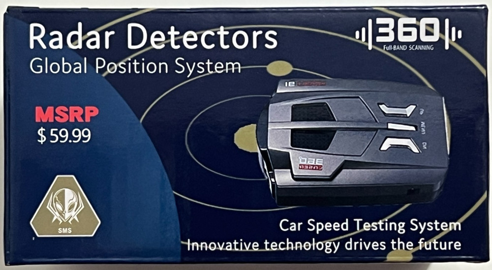 SMS Radar Detector Vehicle Speed System New