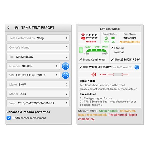 Autel MaxiTPMS OBD-II TPMS Diagnostic Tool
