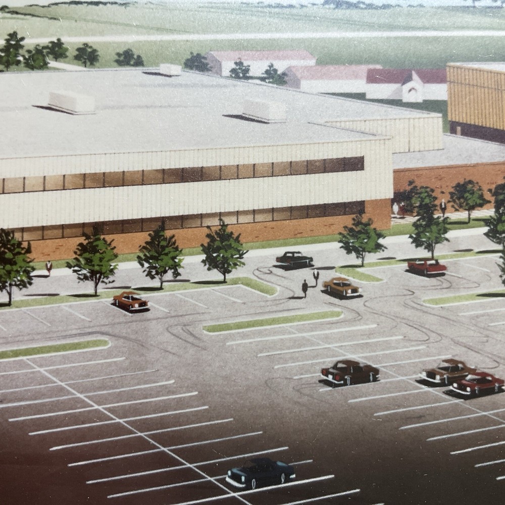 SITE DEVELOPMENT BOEING OF CANADA - ARNPRIOR DIVISION - FRAMED ENGINEERING PRINT