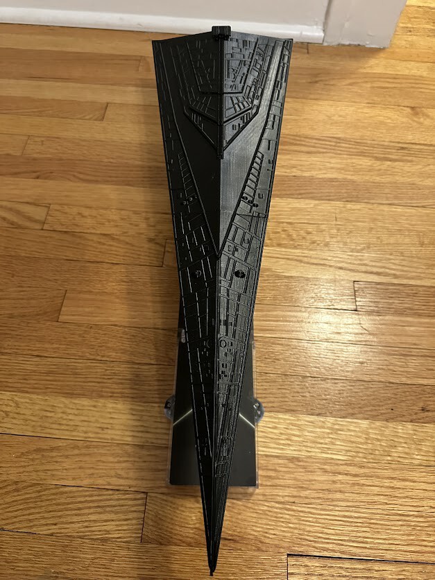 Star Wars Armada Eclipse Super Star Destroyer Full Scale With Display Stand