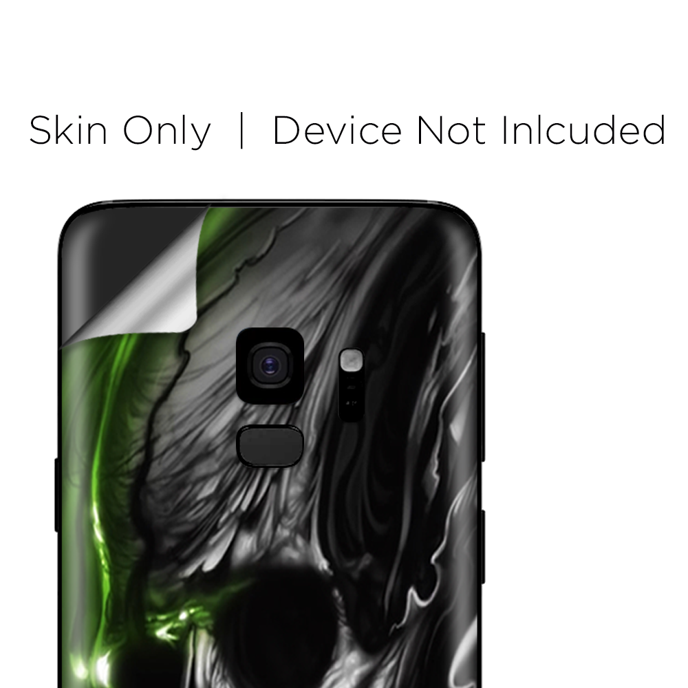 Samsung Galaxy S9 Skins Wrap - Dark Skull