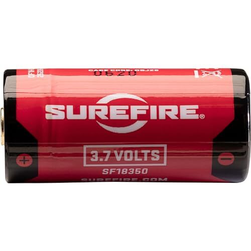 SureFire SF18350 Micro USB Rechargeable Battery