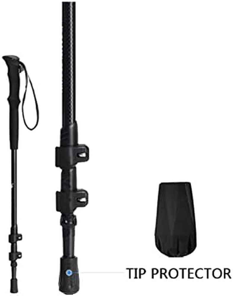 Trekking Pole Accessories Extra Thick and Wear Resisting Rubber Tips Snow Suppor