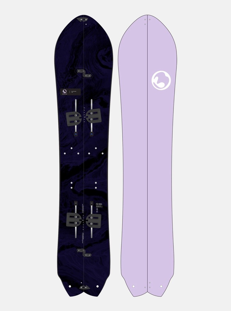 Burton 3D Fish Directional Flat Top Splitboard Size 156cm (2025 Model)