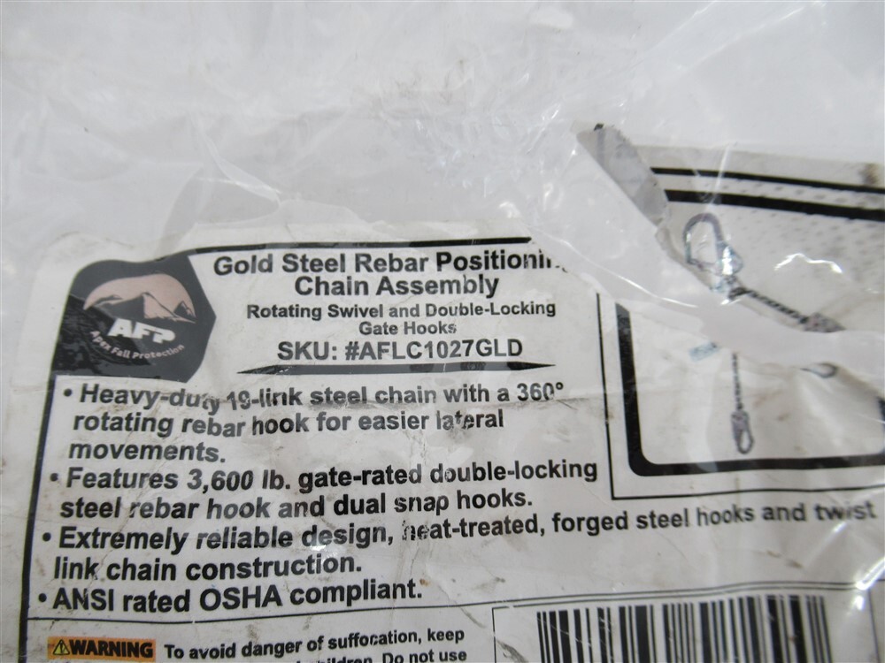 AFP AFLC1027GLD , Rebar Positioning Chain Assembly