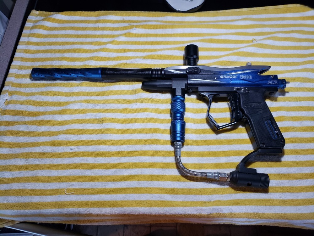 paintball gun used