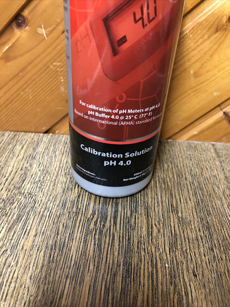 Cyco Nutrients Calibration pH 4.0 Solution 500ml New