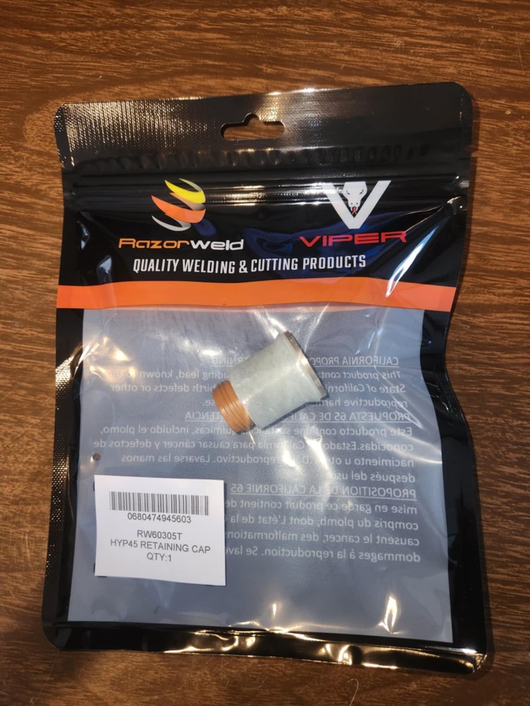 Razorweld HYP 45 Retaining Cap