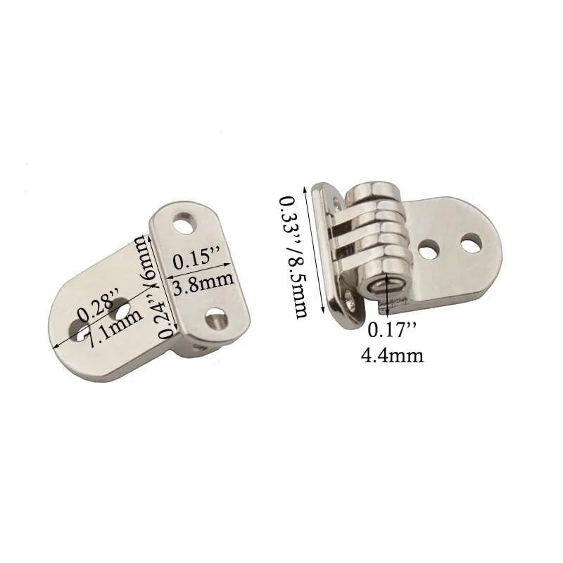 Eyeglasses Hinges 10 Sets, Eyewear Accessories Plastic Frames, Sunglasses, Wo...