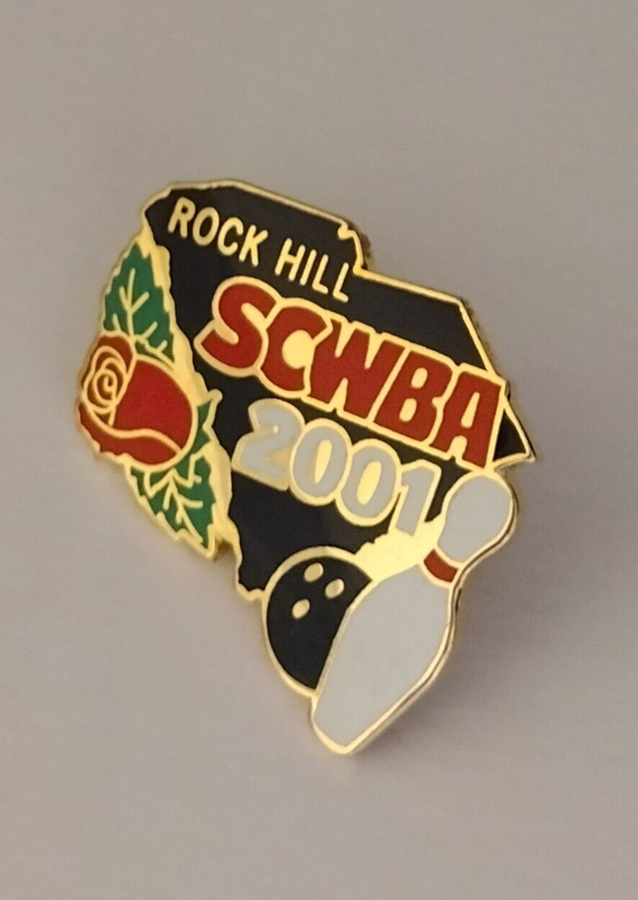 Rocky Hill SCWBA 2001 Bowling Lapel Pin