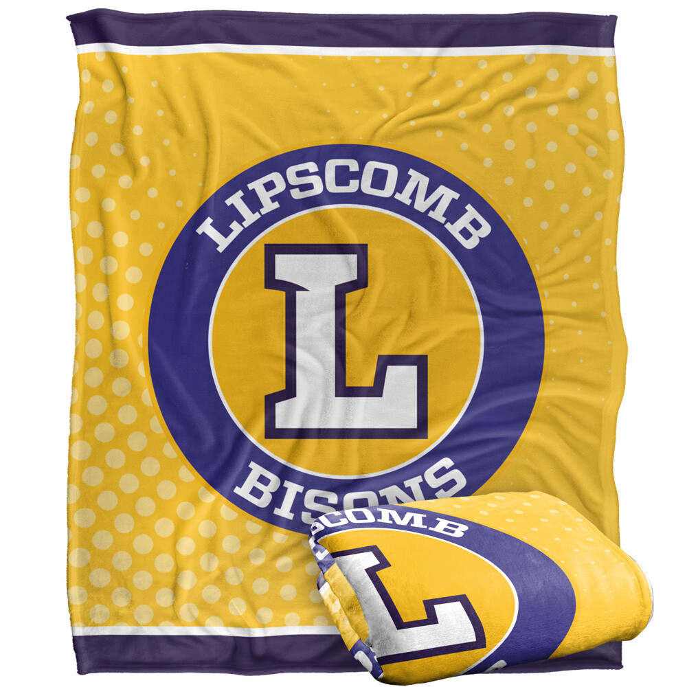 Lipscomb University Logo Dots Silky Touch Super Soft Throw Blanket