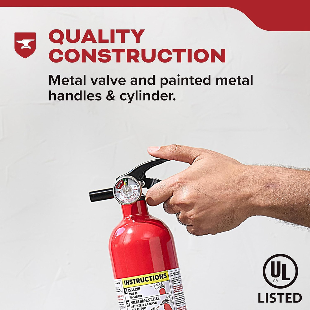 Kidde Multi Purpose Fire Extinguisher for Home, Office, Dorm, Residential