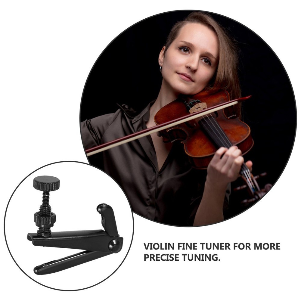 3 PCS Violin E String Fine Tuner Full Size Adjusters Replacement Tuners