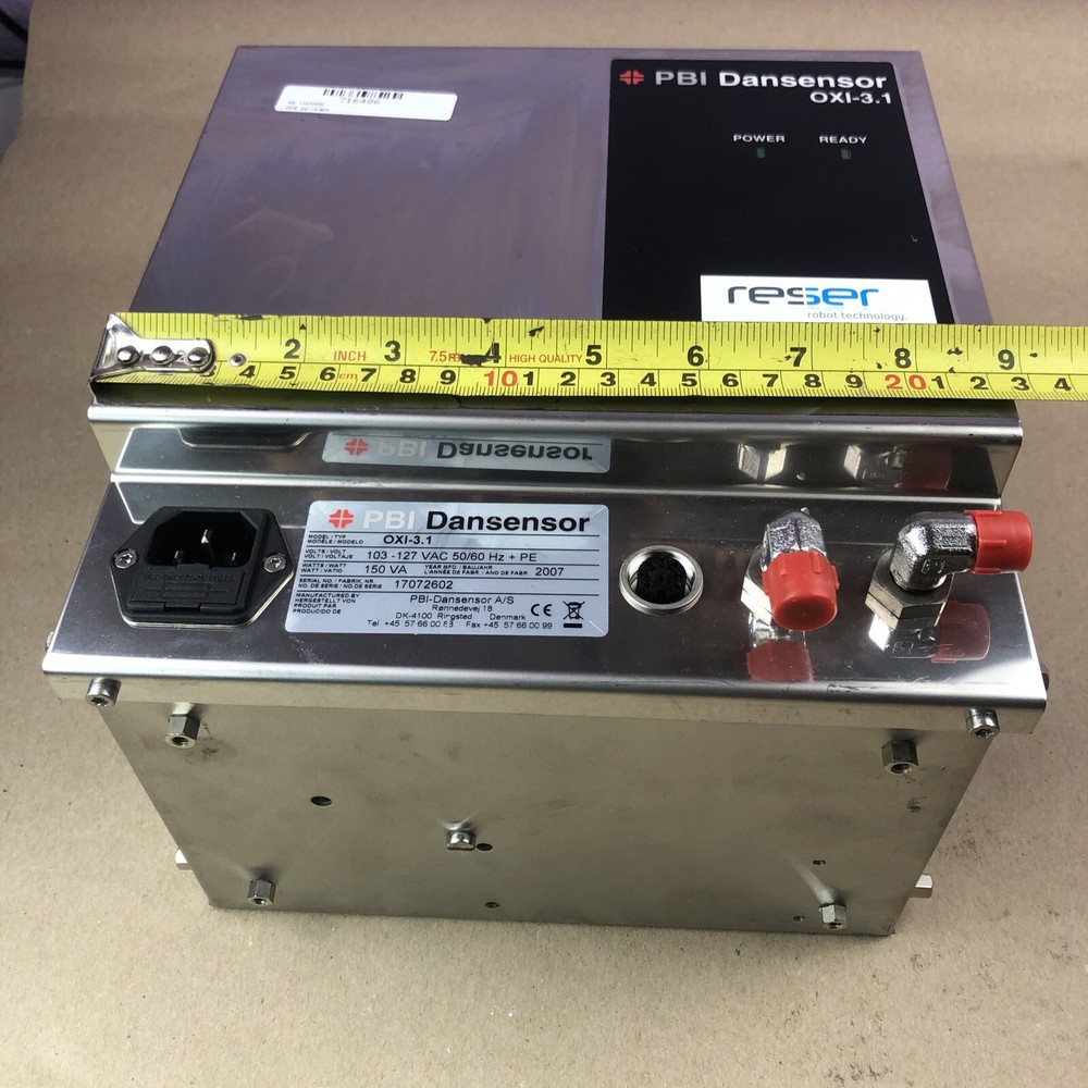 PBI Dansensor OXI-3.1 Oxygen Sensor Indicator, Gas Analyzer