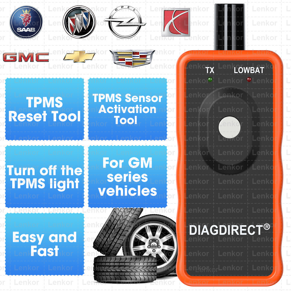 EL-50448 TPMS Reset Tool Relearn Auto Tool Tire Pressure Sensor For GM