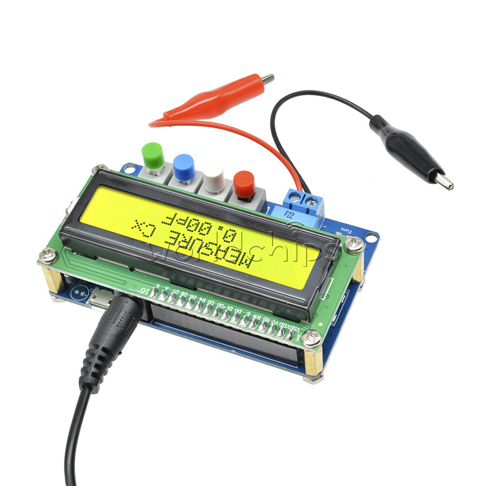 Digital LCD High Precision Inductance Capacitance L/C Meter Tester LC100-A New