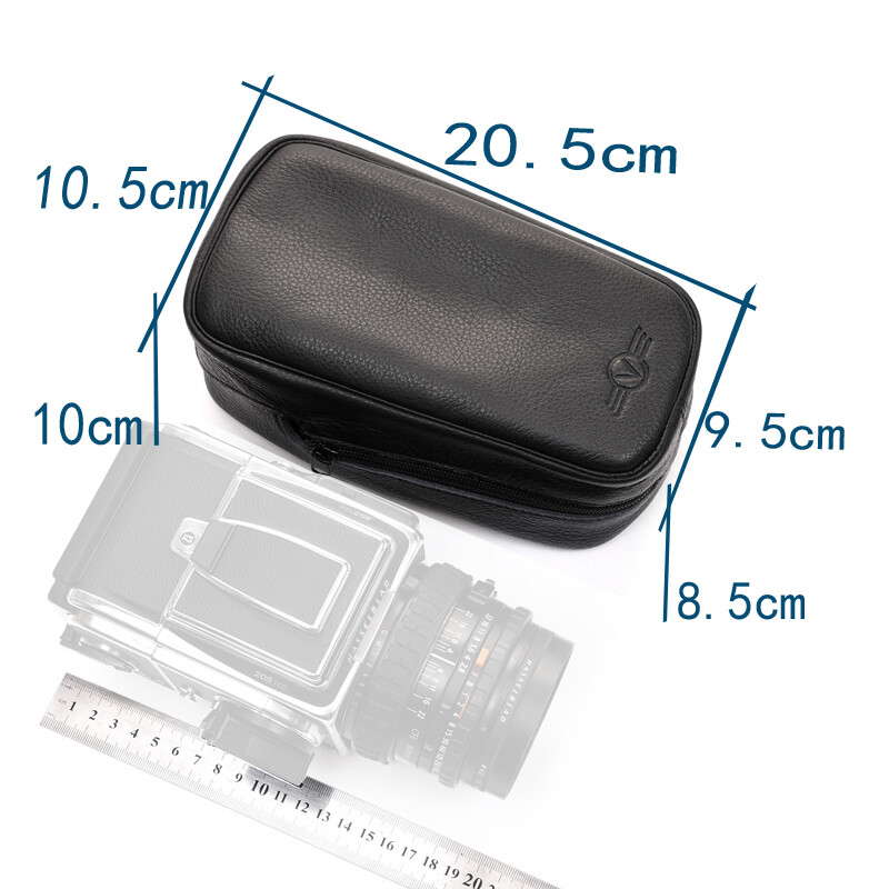 Real Leather for Hasselblad Camera Soft Case Protective Shoulder Bag Black