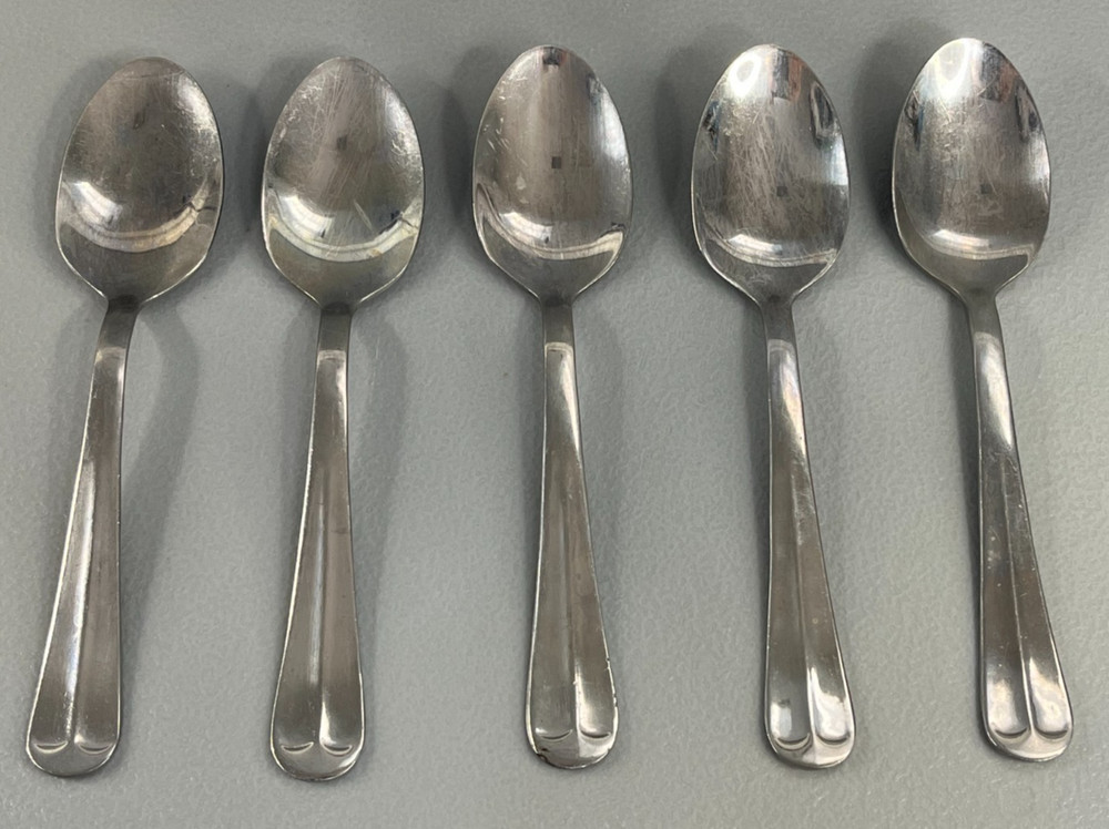 Alco Stainless China Stainless Flatware Spoons - 5 Piece Both