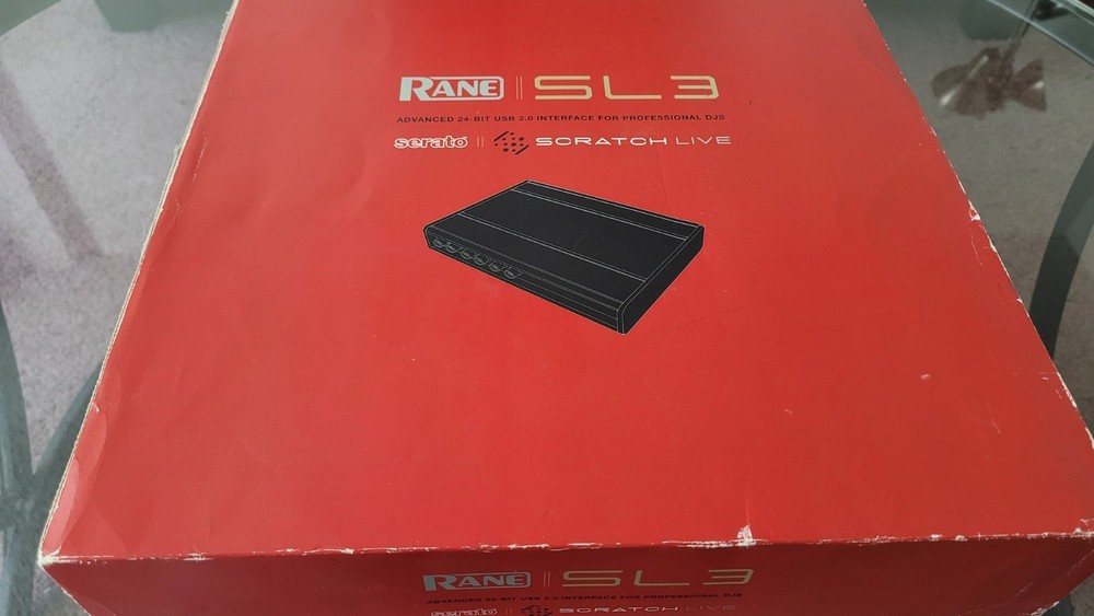 Rane Serato SL3 Scratch Live DJ DJ DVS Audio Interface With Original Box