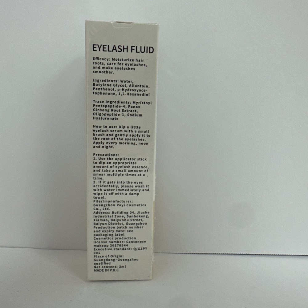 Fall In Color Eyelash Fluid 3ml Exp 05/2026