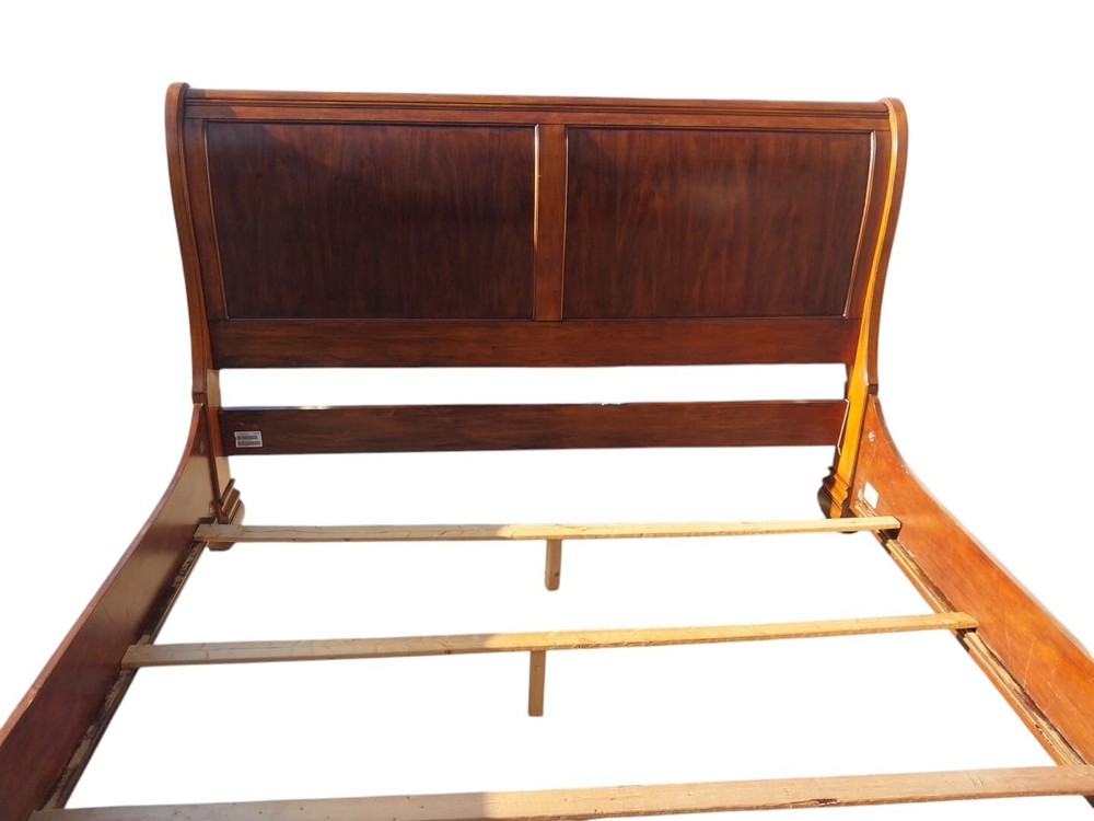 Ethan Allen Tuscany Sleigh Bed King Bed Frame