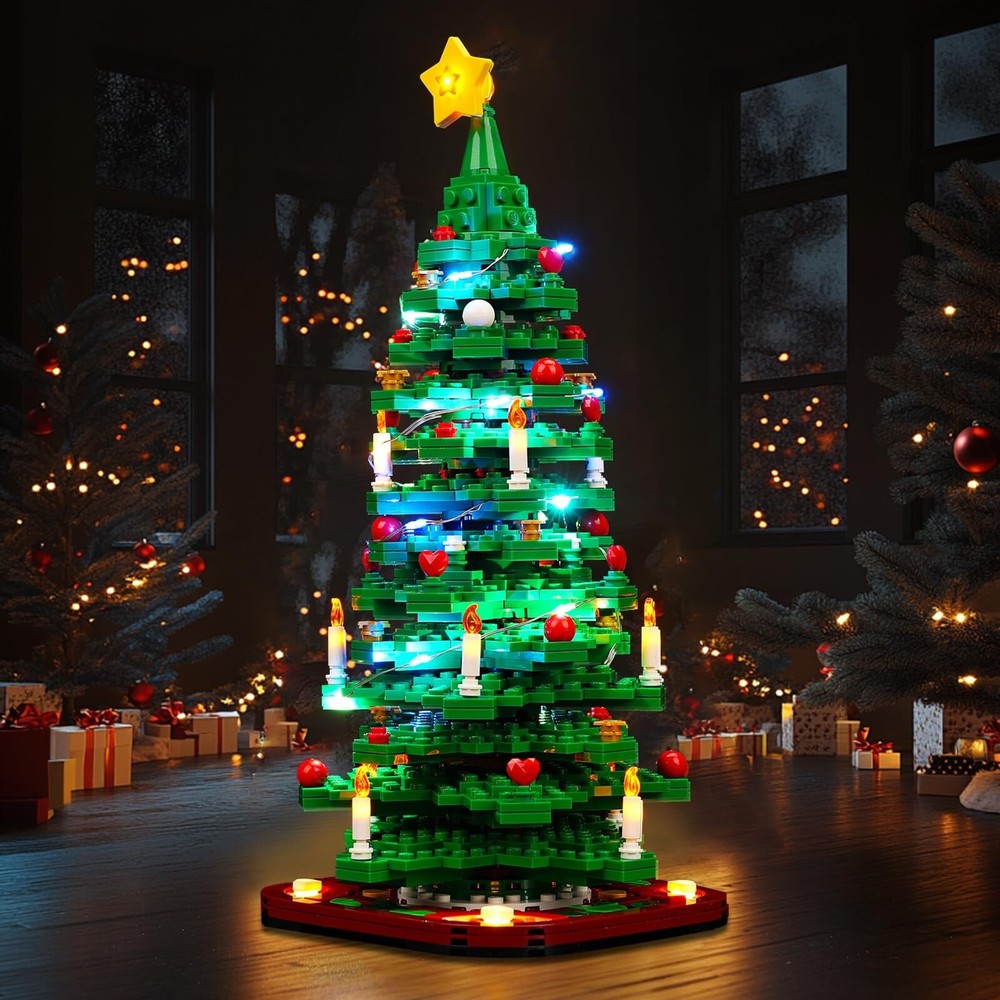 BrickBling LED Light Compatible with Lego Christmas Tree Building Kit,Christm...