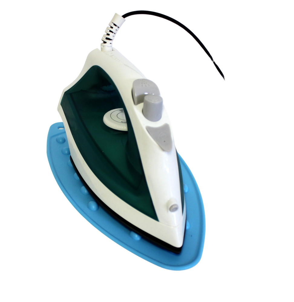 Silicone Iron Rest Pad Mat & Heat Protective Ironing Cloth Ironing Accessory Set
