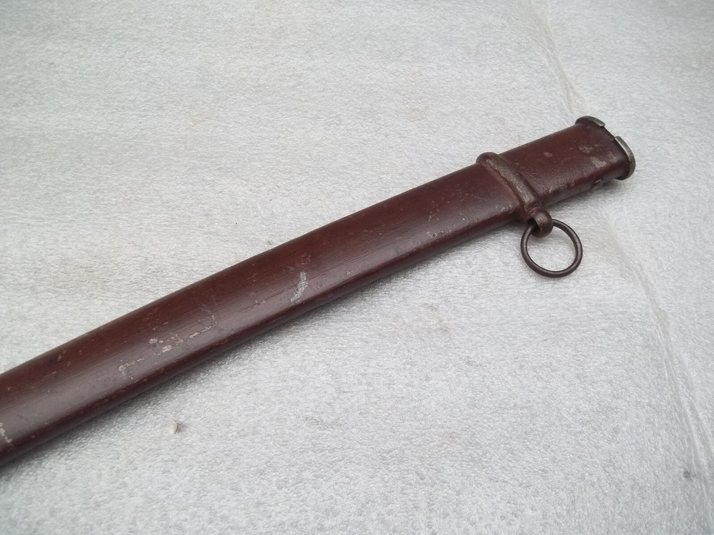 Antique 19th Century Military Sword Scabbard