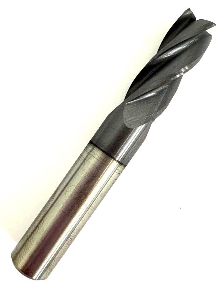 23/64" 4 FLUTE SOLID CARBIDE END MILL ALTIN COATED HTC 130-4359