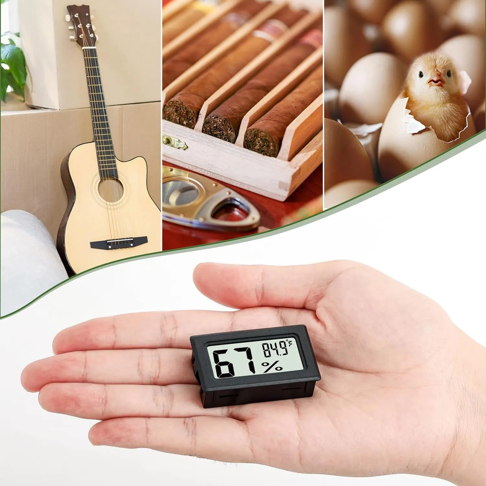 Lot Digital LCD Indoor Temperature Humidity Meter Thermometer Hygrometer Tester