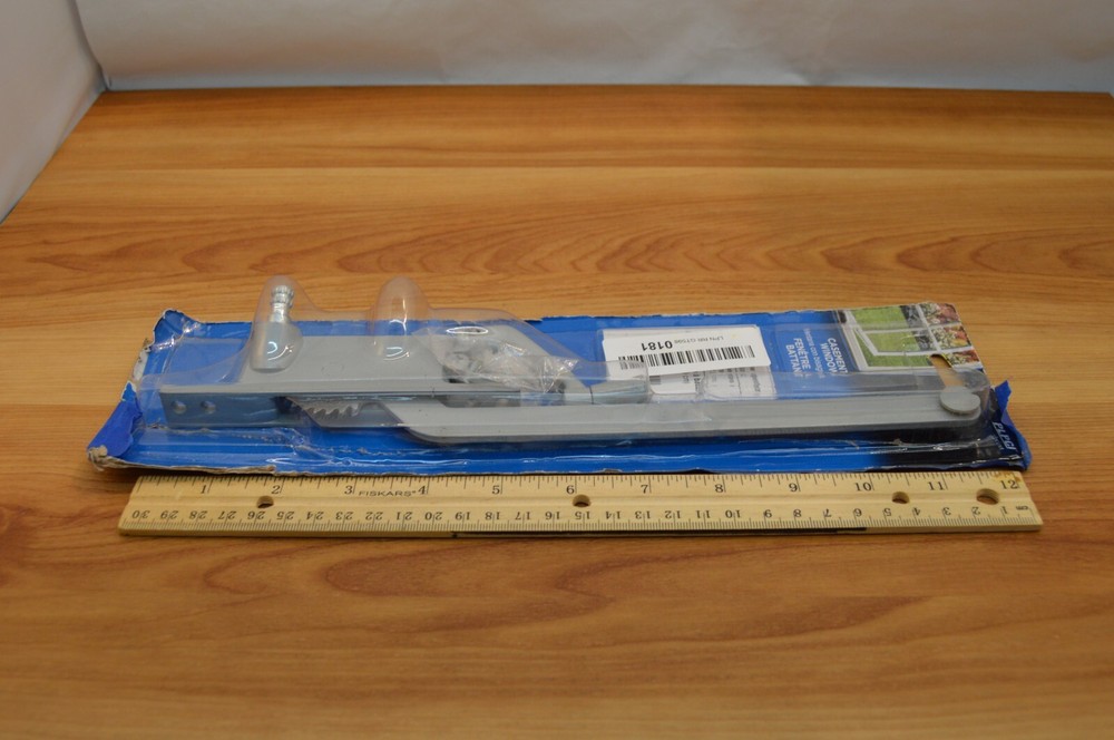 Casement Window Operator Crank Hinge RH with Handle Gray