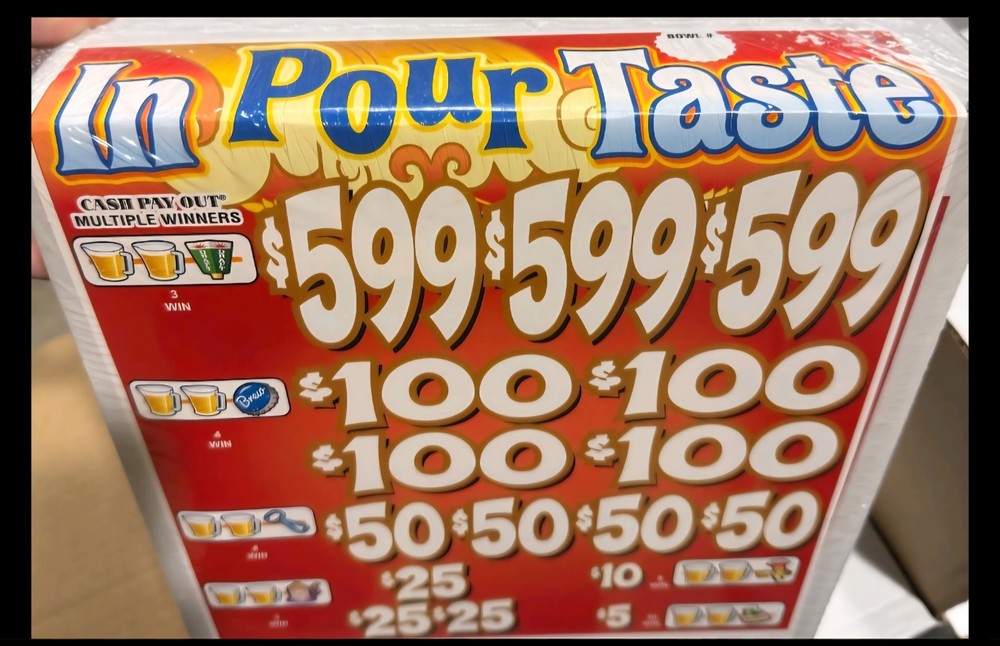 Pull Tickets - Pull Tabs - Game - Im Pour Taste 1pt