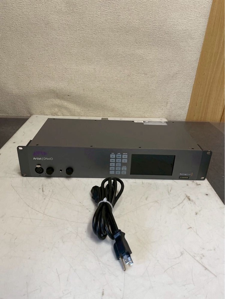 AVID Artist DNxIO 12GSDI Video/Audio Interface by Blackmagic Used Tested