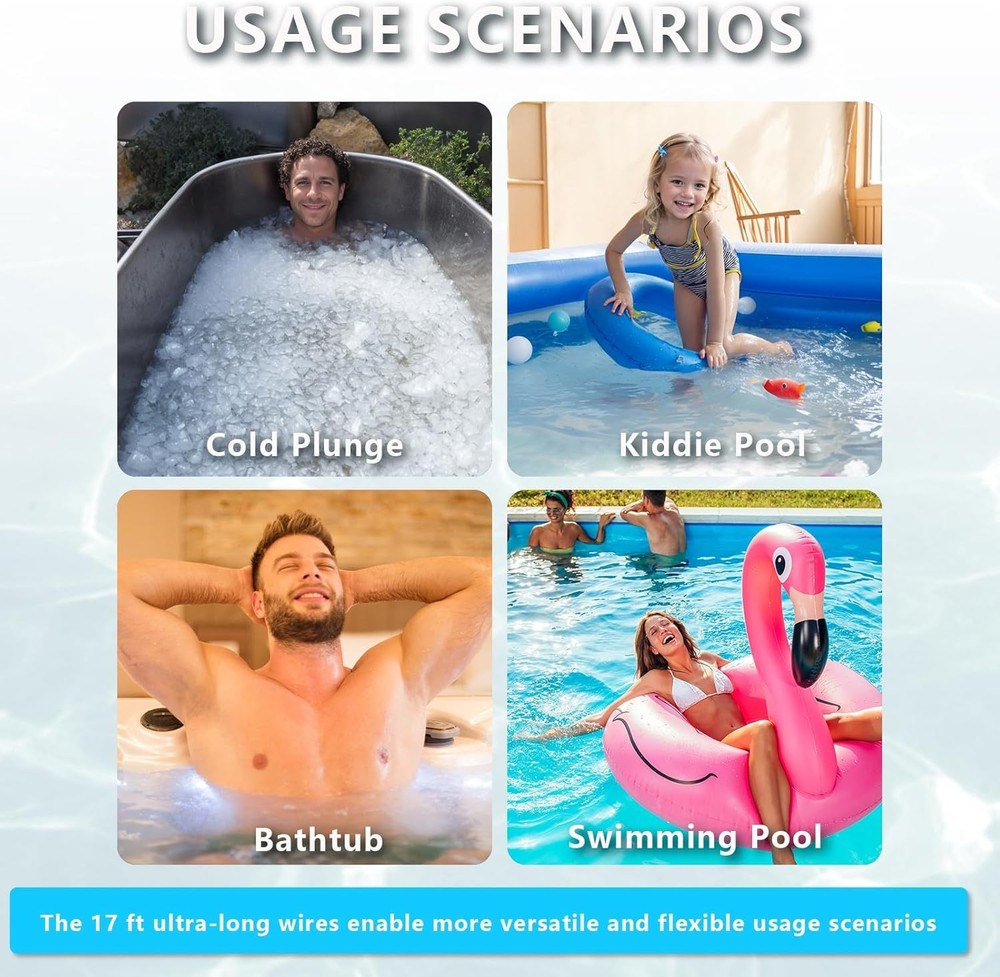 55W Pond UV Light for Aquarium, Koi Pond, Pool – Algae Control Clarifier