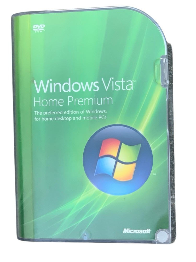 Microsoft Windows Vista Home Premium Full MS WIN 32 Bit DVD Upgrade