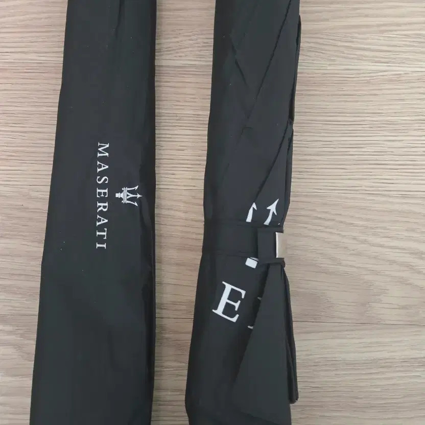Maserati Black Umbrella with Logo