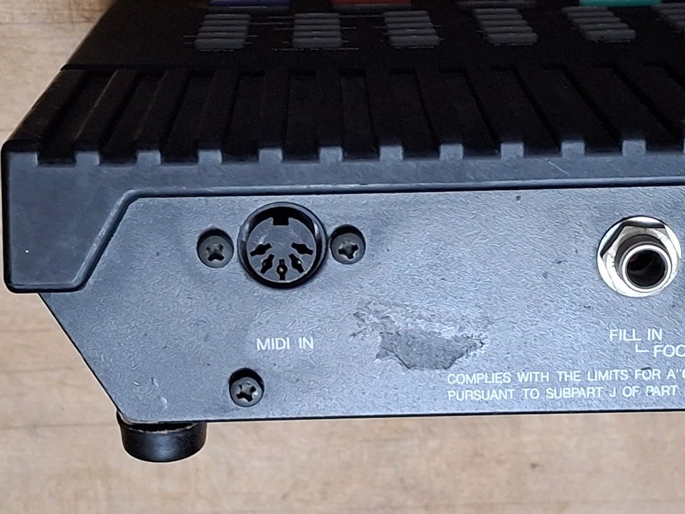 Yamaha RX120 Digital Rhythm Machine Programmer Tested Working + power supply