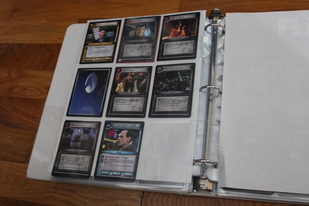 Star Trek CCG 2E Second Edition ENERGIZE INCOMPLETE Lot Set