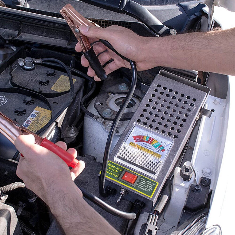 6V 12V Car Battery Load Tester Voltmeter 100Amp Analyzer 5 Seconds Fast Test