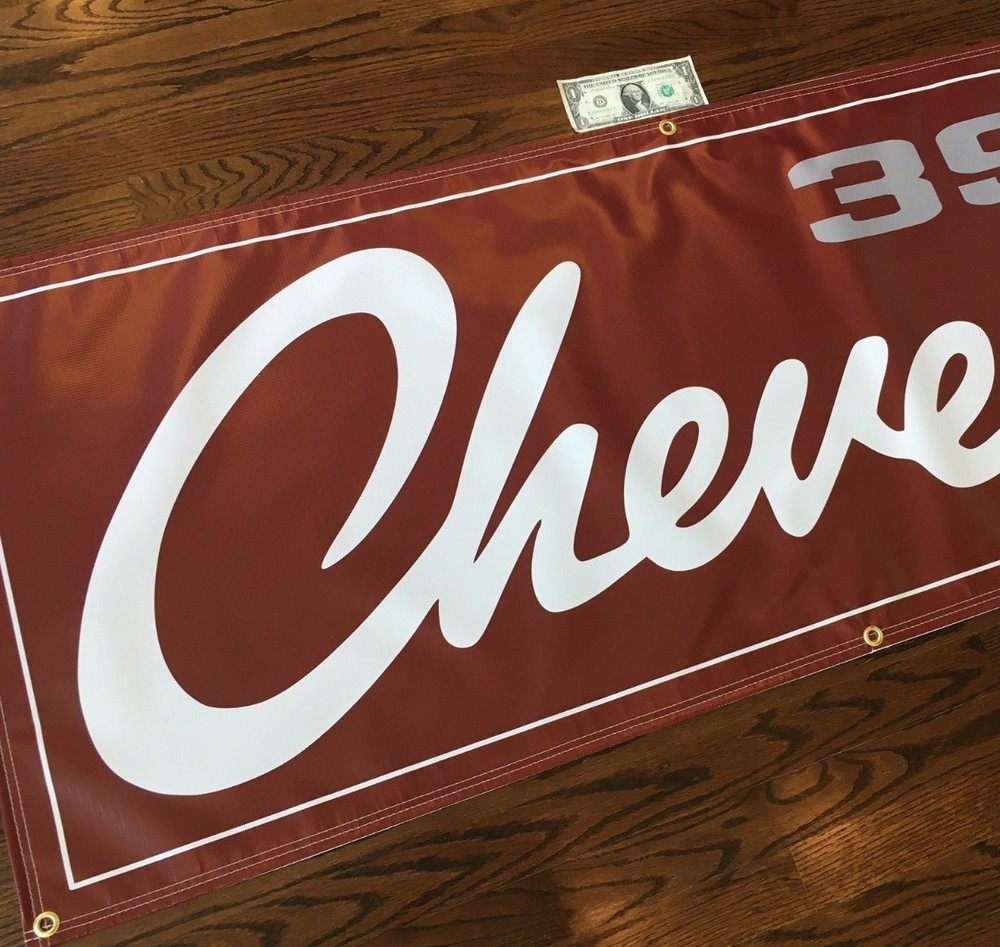 CHEVELLE Garage Banner Sign (Large 2'x5')