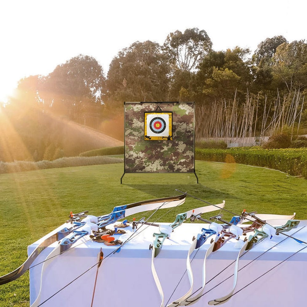 Diolili 2mm Camouflage Archery Target Backstop Netting
