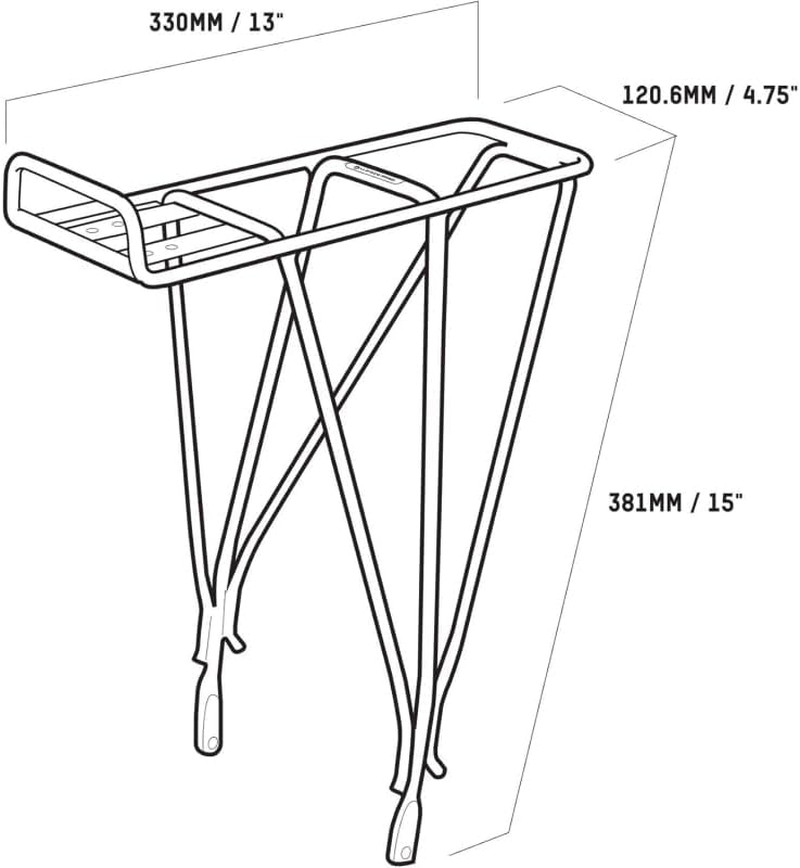 Ex-1 Disc Rear Rack