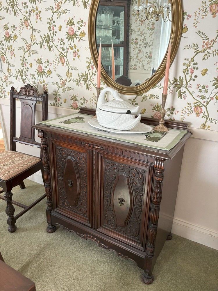 Dining Table and Sideboard Set