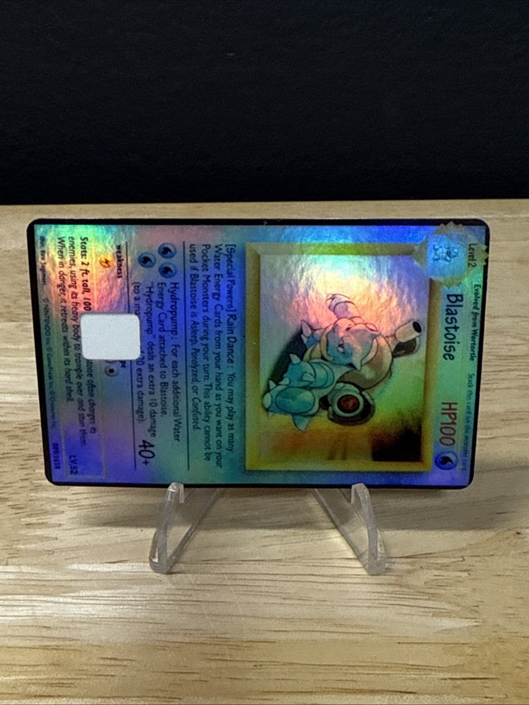 Blastoise Holographic Debit Card Skin
