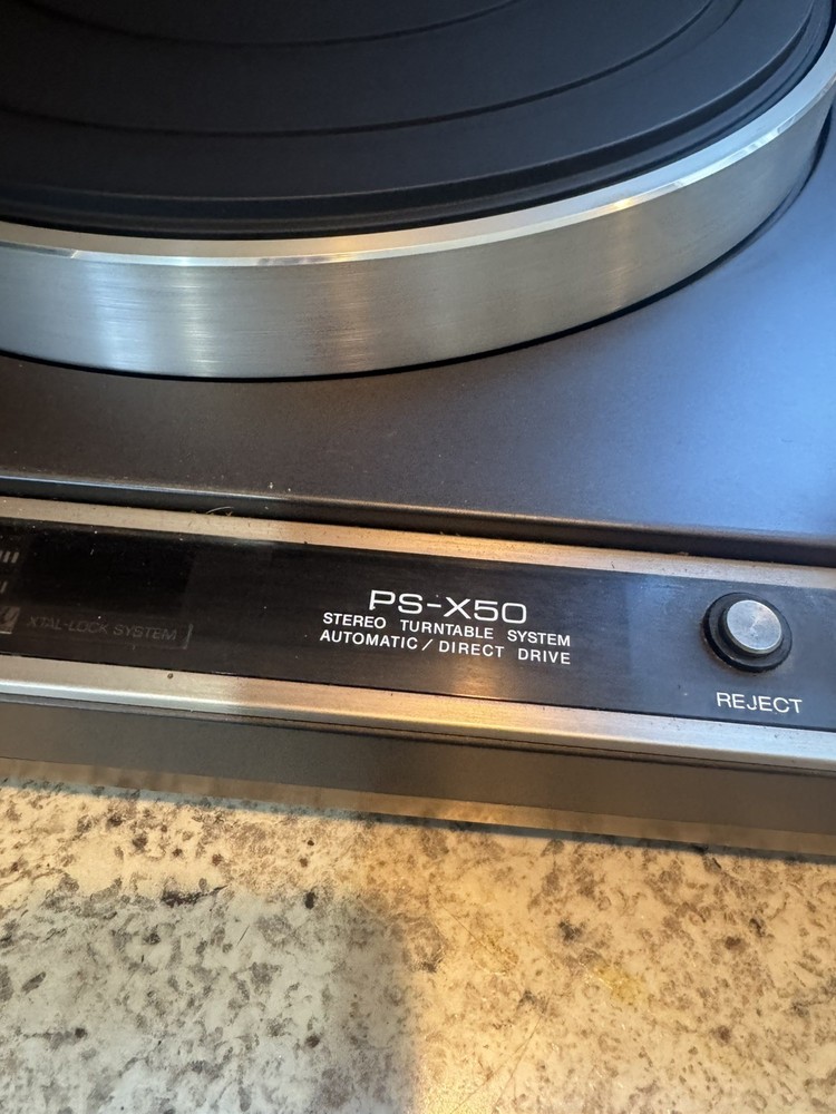 Sony PS-X50 Stereo Turntable System - works
