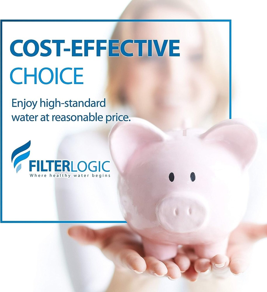 FilterLogic Pitcher Water Filter, Replacement for Classic 35557, NSF Certified