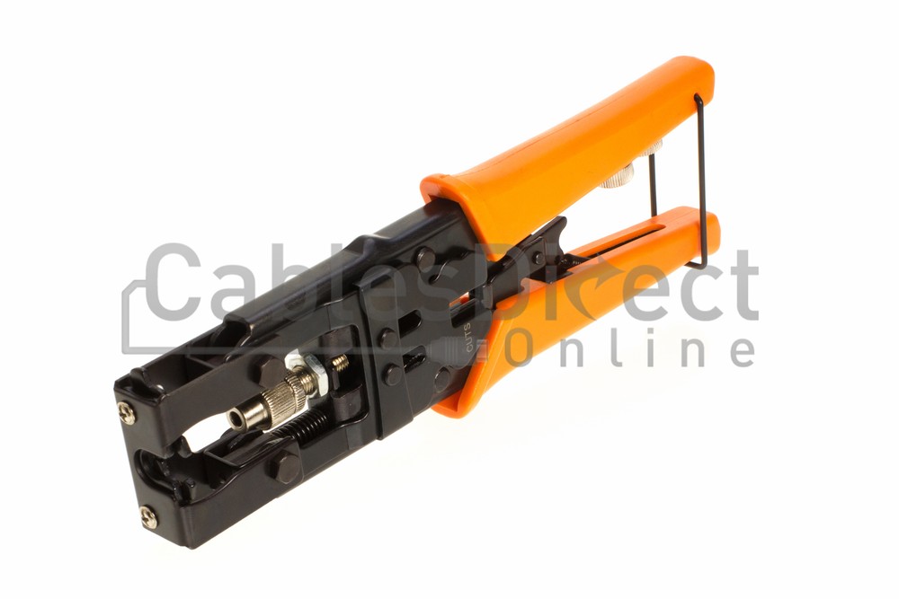 500FT Black RG59 + DC Power Siamese Security Camera Cable + Tool Kit CCTV