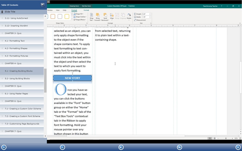 MICROSOFT PUBLISHER 2019 DELUXE Training Tutorial Course & Quick Reference Guide