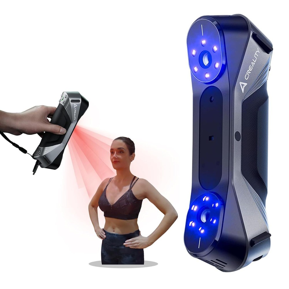 Creality CR-Scan Raptor Multiple-line Blue & NIR Consumer 3D Scanner for Printer