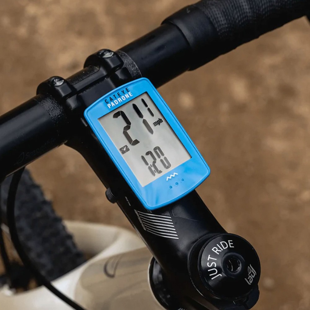 CatEye Padrone Wireless Cycle Computer - CC-PA100W CPSC - Blue